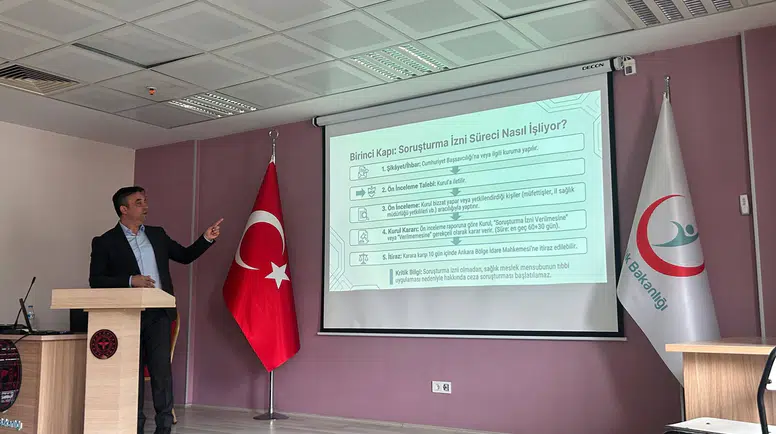 Amasya’da Sağlık Personeline Yasal Süreç Anlatıldı