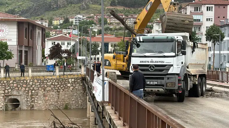 Amasya’da Su Taşkınına Karşı Önlem Alarmı