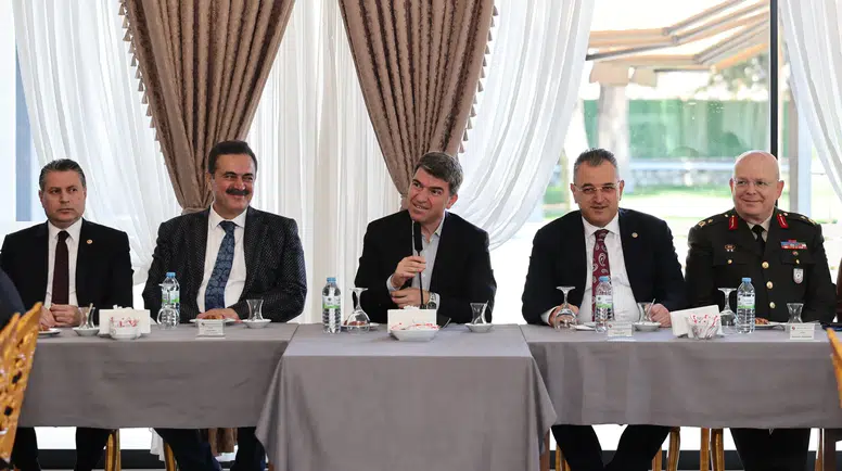 Amasya Protokolü Büyük Amasya Oteli’nde Bayramlaştı