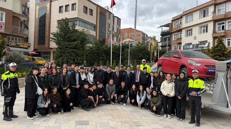 Merzifon’da Trafik Haftası Etkinliği Düzenlendi
