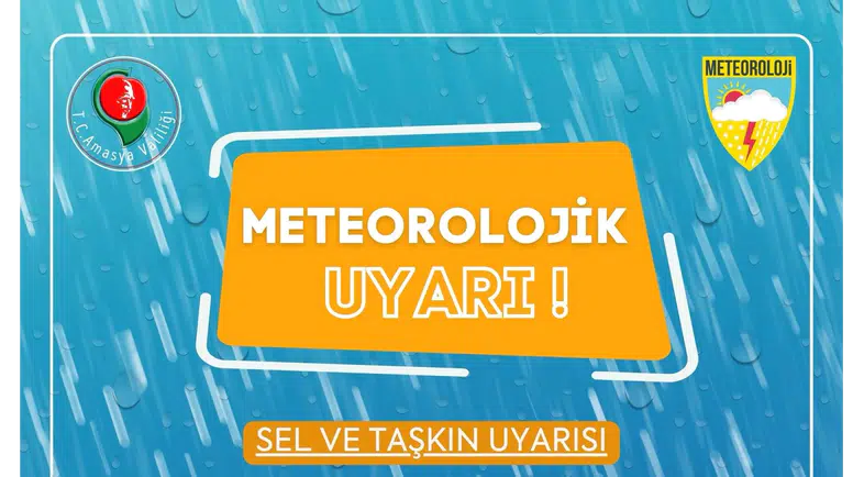 Amasya’ya Sel Alarmı