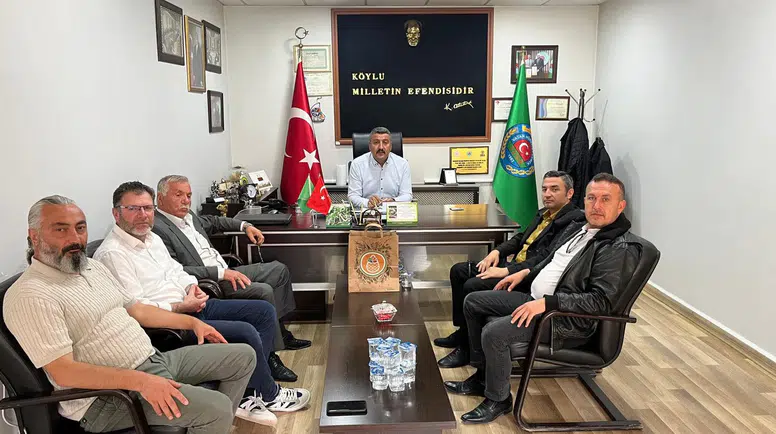 Başkan Aktaş Misafirlerini Ağırladı