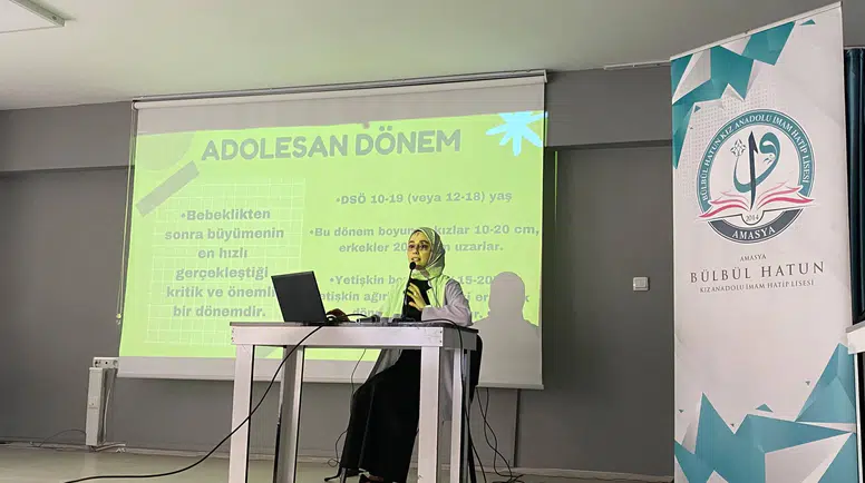 Amasya’da Öğrencilere Sağlıklı Yaşam Eğitimi
