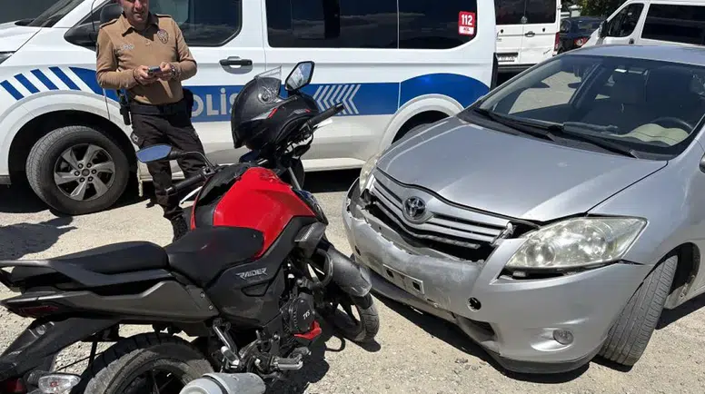 Kastamonu’da motosiklet kazası: 1 yaralı