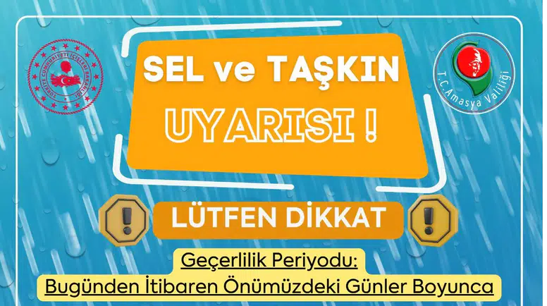 Amasya Yeşilırmak İçin Kırmızı Alarm