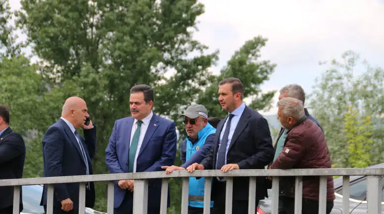 Amasya AK Parti Heyeti Taşkın Bölgesinde İnceleme Yaptı