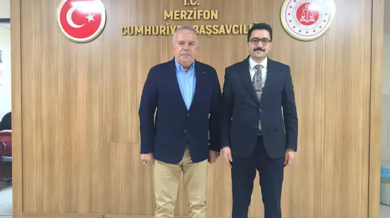 Rektör Turabi ve Başsavcı Akkaya Bir Araya Geldi