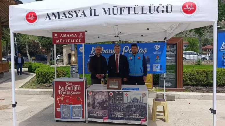 Amasya’da “Kurbanını Paylaş, Kardeşinle Yakınlaş” Çağrısı