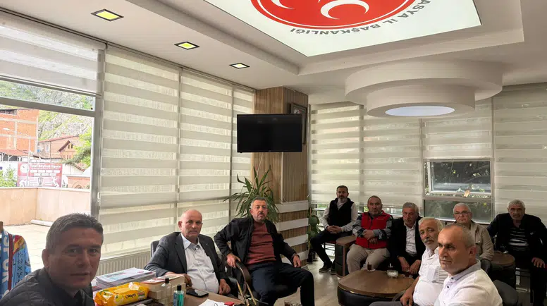 Amasya MHP Teşkilatı Misafirlerini Ağırladı