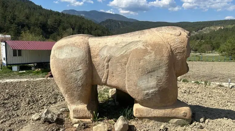 Tarihi Eser Operasyonu: Roma Dönemine Ait Aslan Heykeli Ele Geçirildi