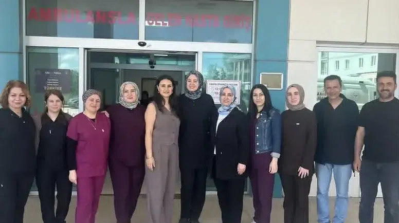 Merzifon Devlet Hastanesi’nde Bayramlaşma Programı Düzenlendi