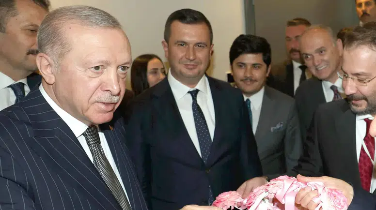 Amasya Kirazı Cumhurbaşkanı Erdoğan'a Takdim Edildi