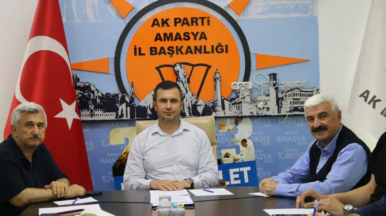 Amasya AK Parti'de İstişare Mesaisi
