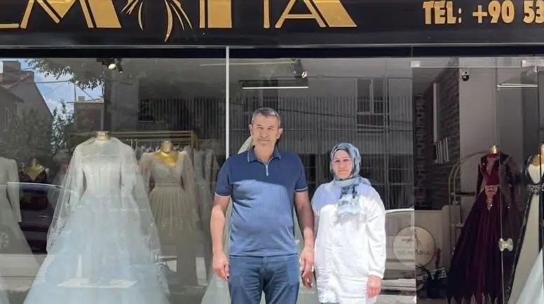 Merzifon’da Düğün Sezonu Hareketlendi! Semiha Gelinlik Yoğun İlgi Görüyor