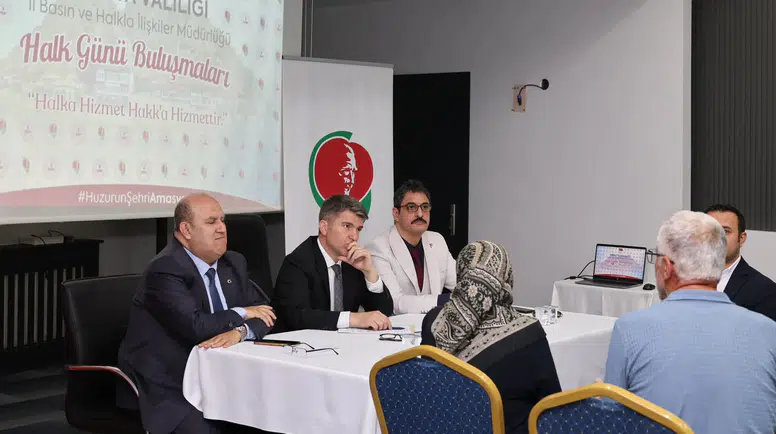 Amasya’da Halk Günü Buluşması Gerçekleştirildi