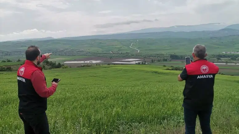 Amasya’da Tarım Arazileri Mercek Altında