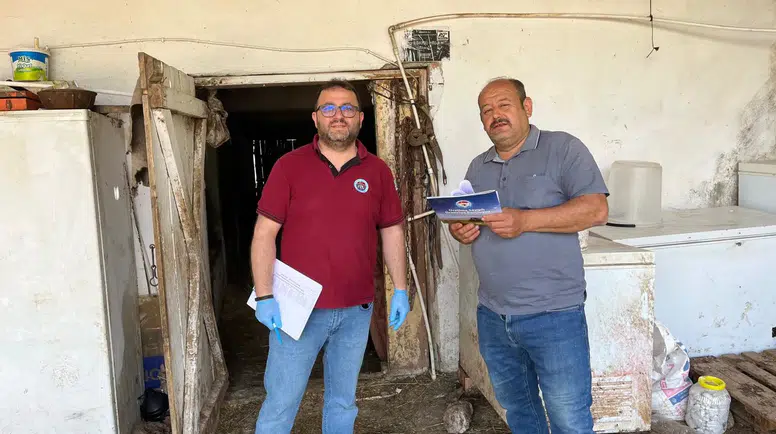 Amasya DSYB’den Üreticiye Yerinde Destek