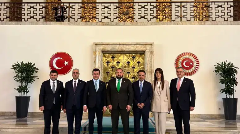 Vekil Çilez TBMM'de Rus Heyetini Ağırladı