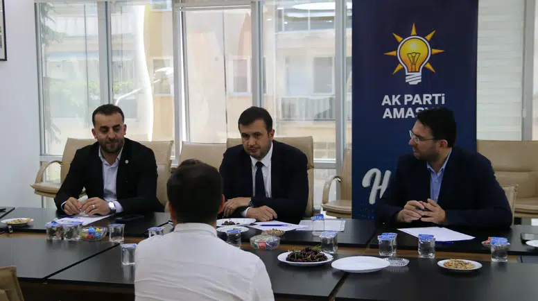 AK Parti Amasya’da Vatandaş Buluşması! Talepler Tek Tek Dinlendi