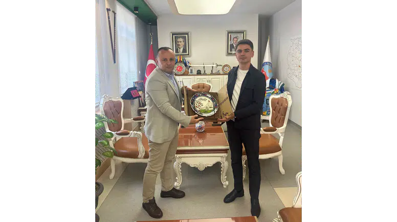 Başkan Sevindi’den Kaymakam Kartal’a Vefa Ziyareti