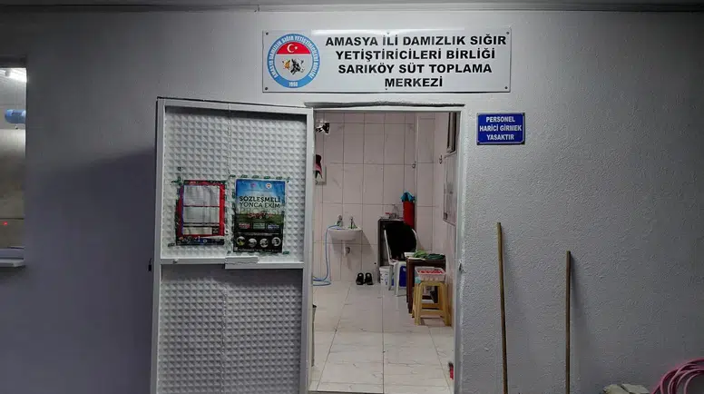 Amasya DSYB’den Sarıköy Süt Evi’ne Kapasite Güçlendirmesi