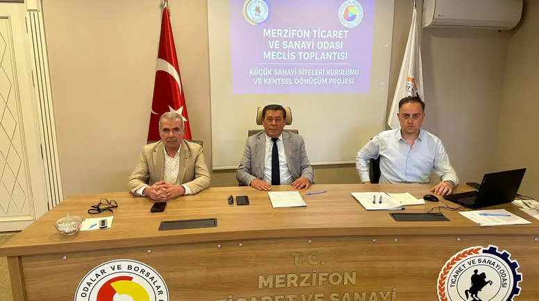 Merzifon TSO Meclisi Toplandı!