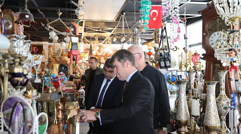 Amasya Protokolü Merzifon’da Antika İnceledi