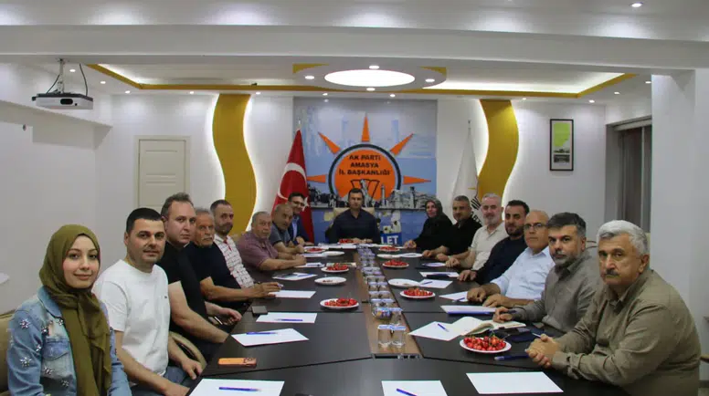 AK Parti Amasya’da Yoğun Mesai!