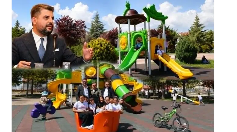 Merzifon’daki Parklar Yenileniyor! Çocuklar İçin Daha Güvenli Alanlar