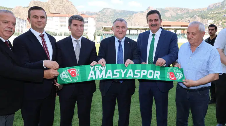 Bakan Bak'tan Amasya Spor Tesisine Yakın Takip