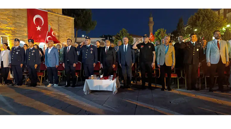 Merzifon'da 15 Temmuz Ruhu Meydanlara Taştı