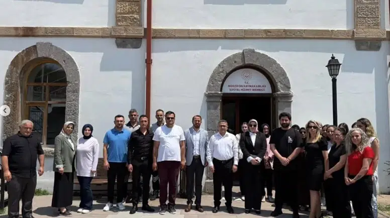 İl Müdürü Adem Yücel'den Merzifon Sosyal Hizmet Merkezi'ne Ziyaret