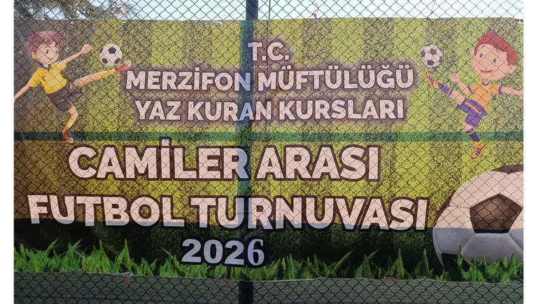 Merzifon'da Camiler Arası Futbol Turnuvası Coşkusu Başladı!