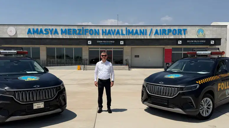 Merzifon Havalimanı'nda TOGG Dönemi
