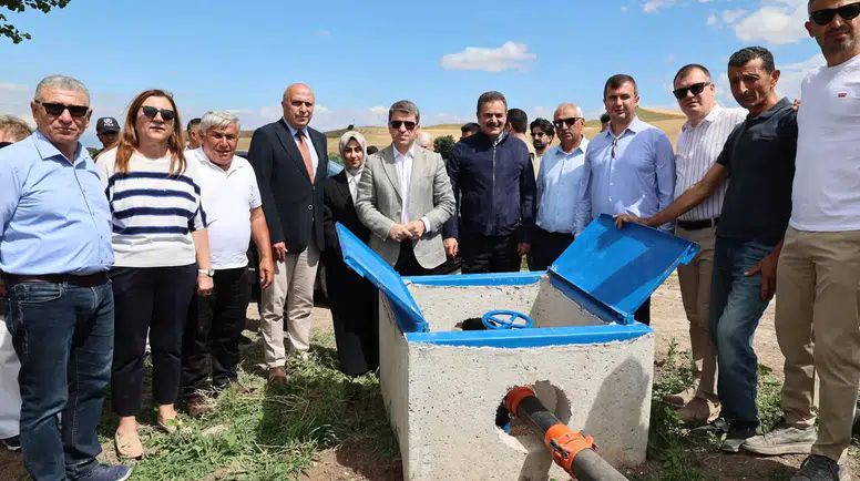 Gümüşhacıköy’de Tarıma Dev Yatırım