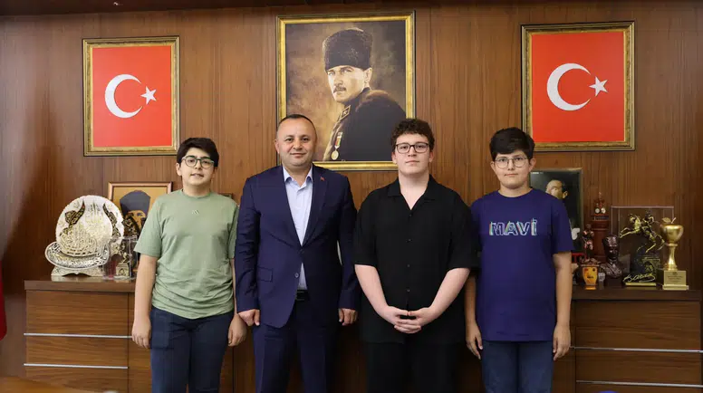 Amasya’nın LGS Şampiyonları Belediyede!