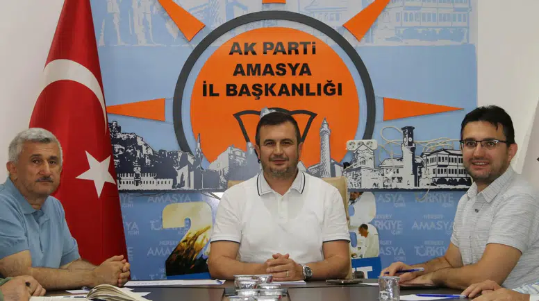 AK Parti Amasya'da Yol Haritasını Belirledi