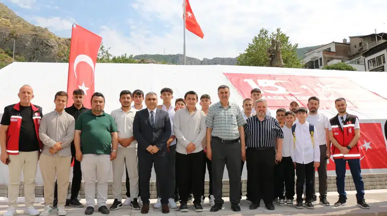 Karaaslan'dan 15 Temmuz Dijital Hafıza Çadırı Ziyareti
