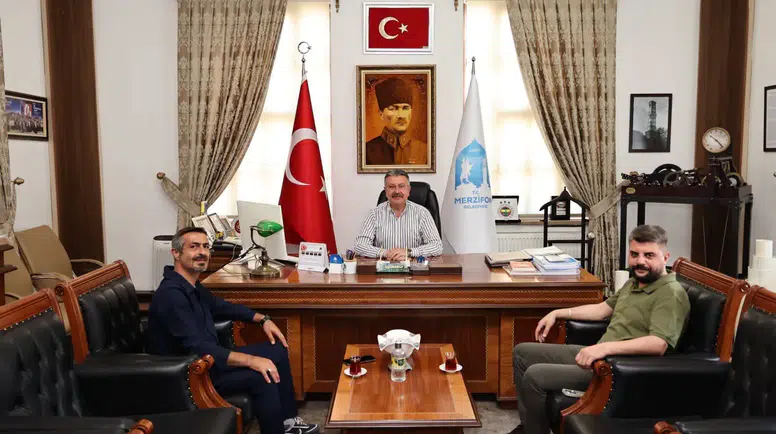 Başkan Kargı Misafirlerini Ağırladı