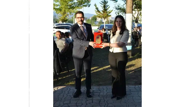 Merzifon Adliyesi'nde Tayini Çıkan Hakim ve Savcılara Veda Programı