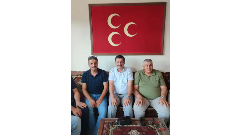 Türk Sağlık-Sen'den MHP Merzifon İlçe Başkanlığına Hayırlı Olsun Ziyareti