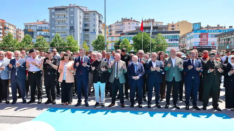 Çorum'da 15 Temmuz Ruhu Meydanlara Taşındı