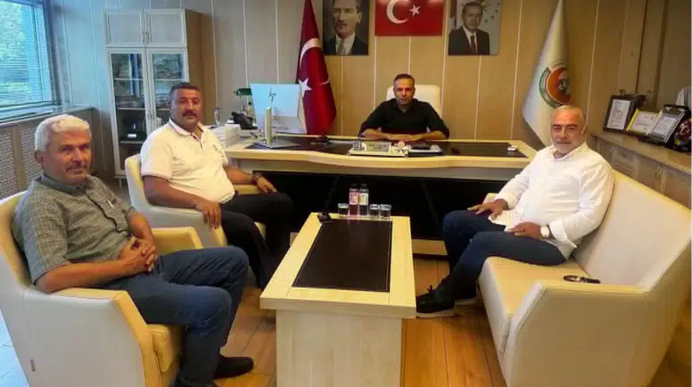 Aktaş’tan Parlak’a Kritik Ziyaret: Soğan, Patates ve Ayçiçeği Alımları Görüşüldü