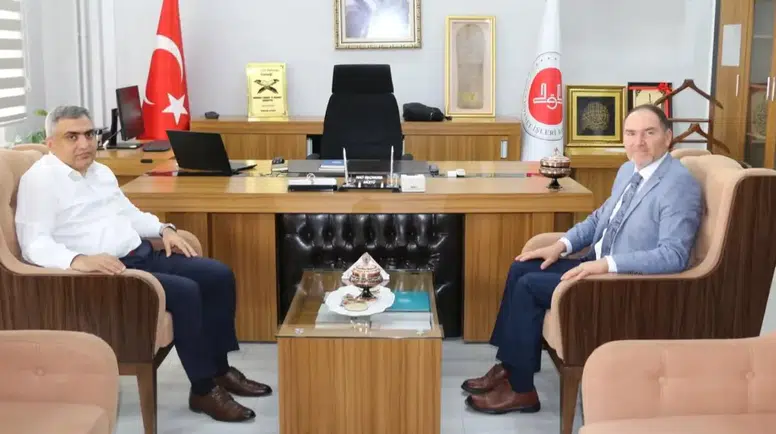 Kaymakam Karaaslan Müftülüğü Ziyaret Etti