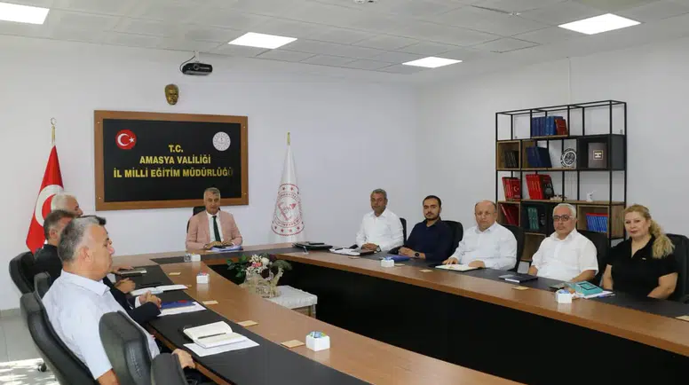 Amasya’da Yeni Eğitim Yılı Hazırlıkları Masaya Yatırıldı