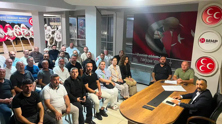 MHP Amasya’da Kongre Sonrası İlk Toplantı