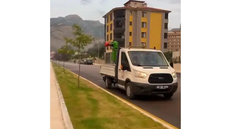 Amasya’da İlaçlama Çalışmaları Aralıksız Sürüyor