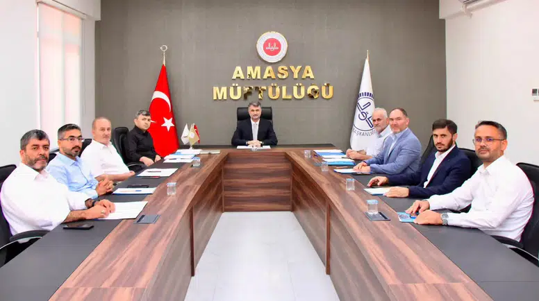 Amasya’da İlçe Müftüleri Toplandı!