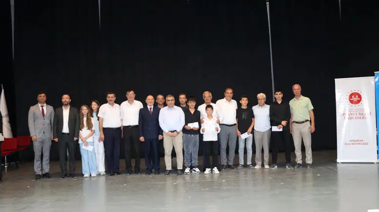 Merzifon’da Yaz Kur’an Kursları Tamamlandı