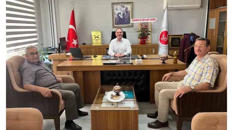 Huzurevi Müdüründen Müftü Yalçınkaya’ya Ziyaret